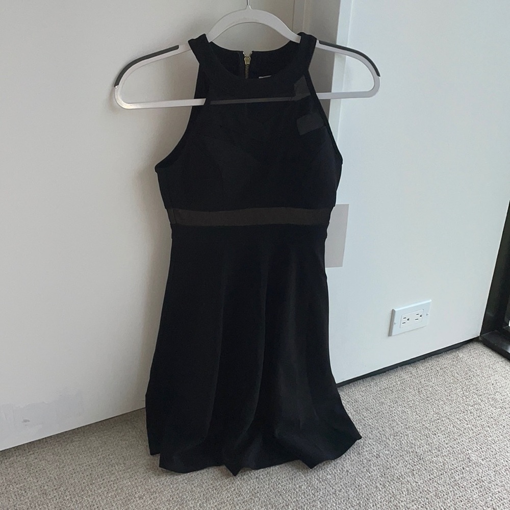 Honey and Rosie Black Short Fit Dress